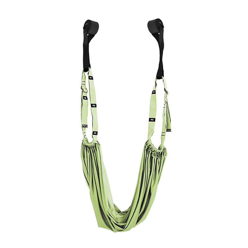 Door-Mounted Yoga Stretch Strap & Swing — Hip, Back & Shoulder Flexibility