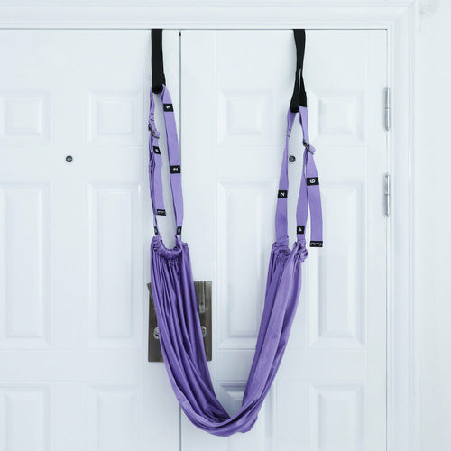 Door-Mounted Yoga Stretch Strap & Swing — Hip, Back & Shoulder Flexibility