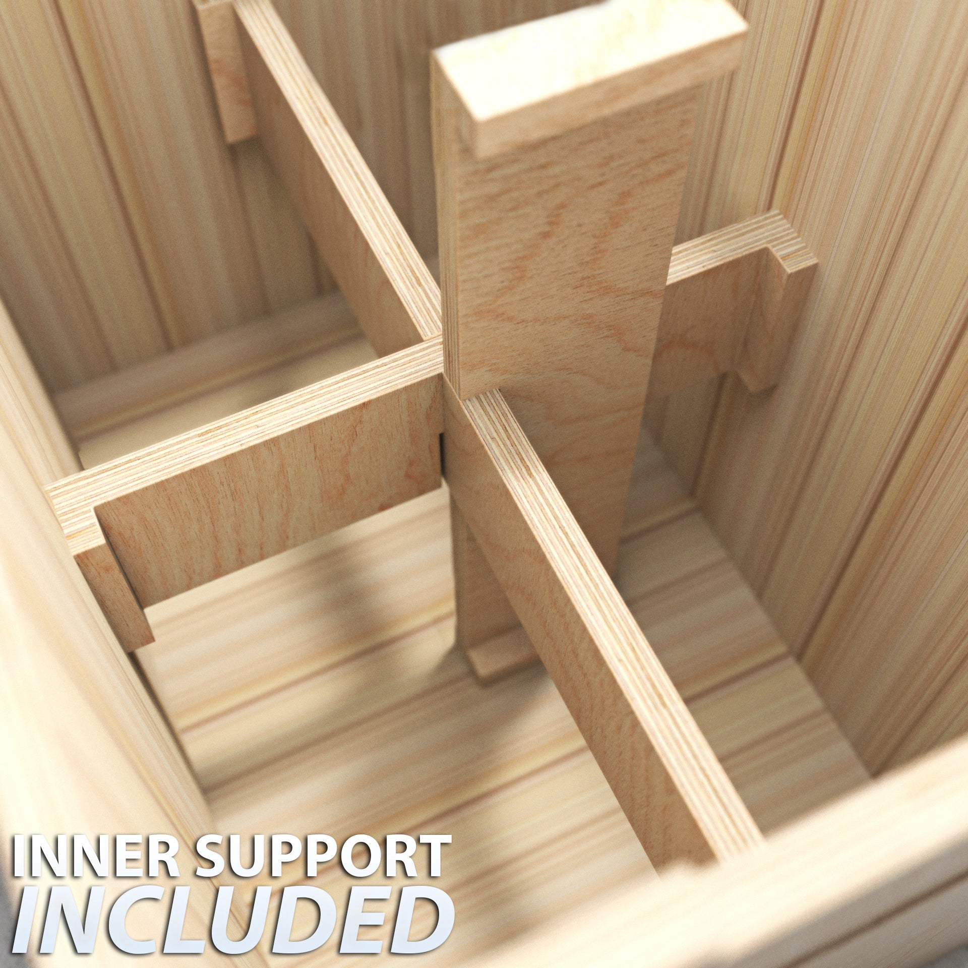Synergee 3-in-1 Wood Plyo Boxes
