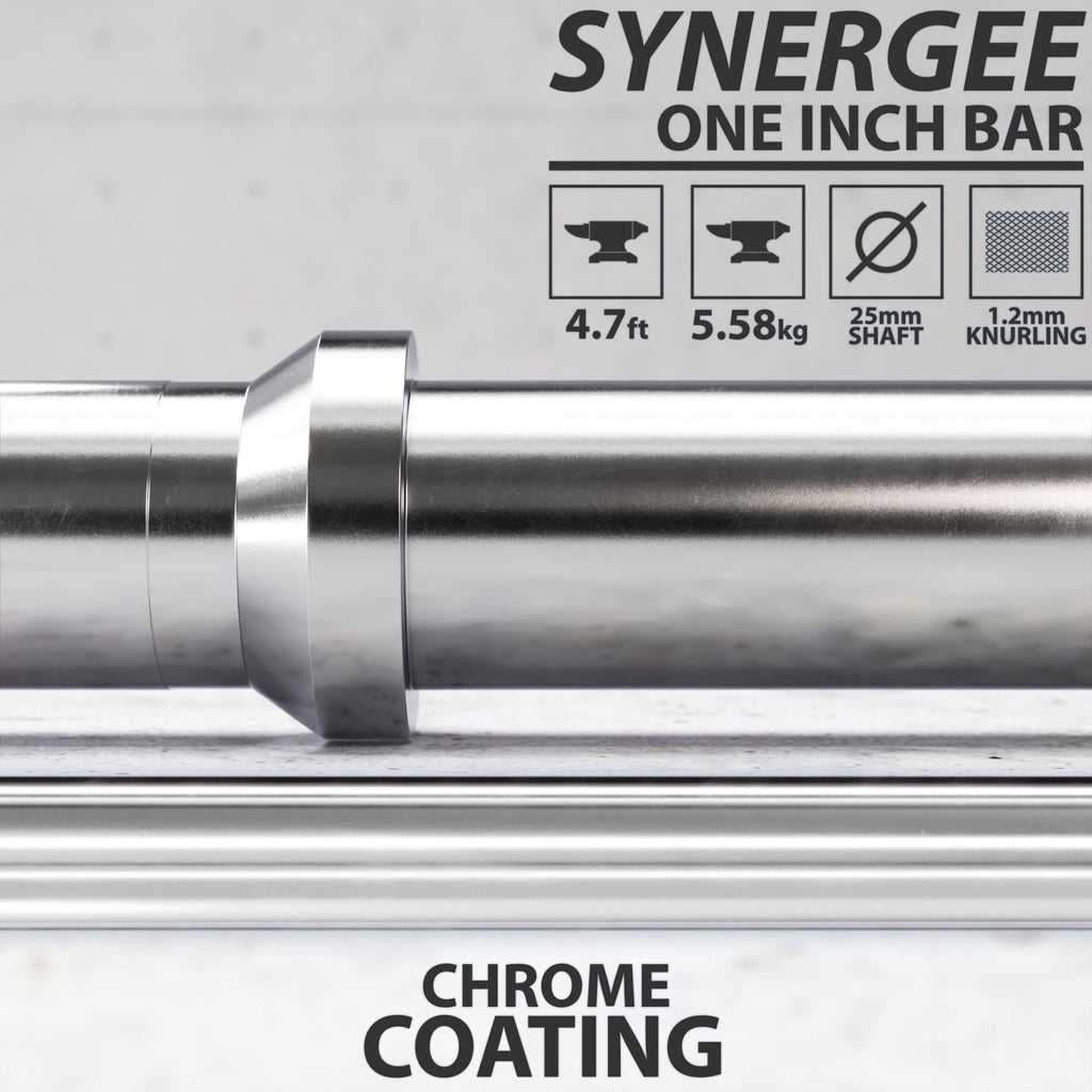 Synergee 1" Barbell