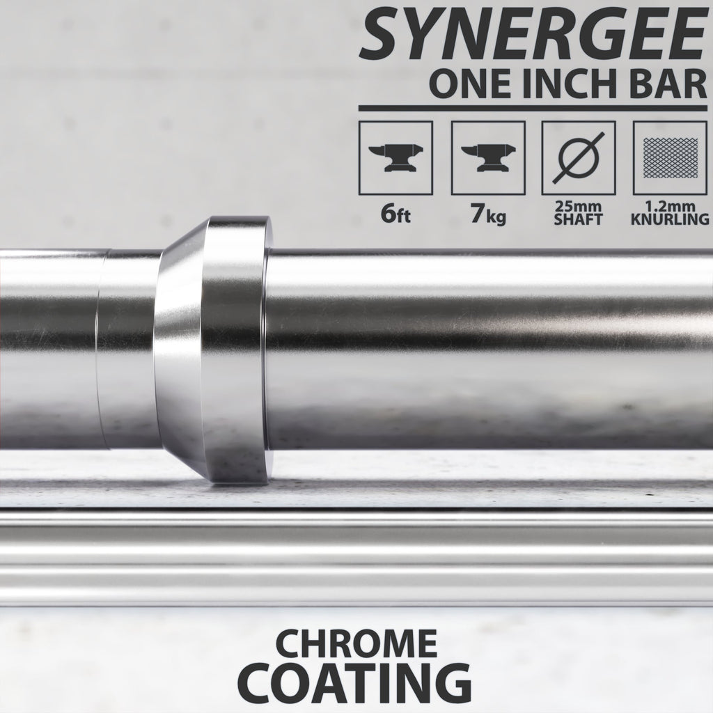 Synergee 1" Barbell