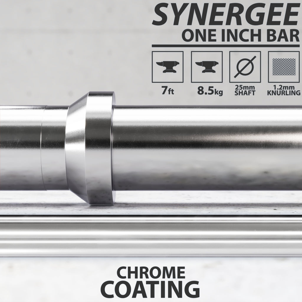 Synergee 1" Barbell