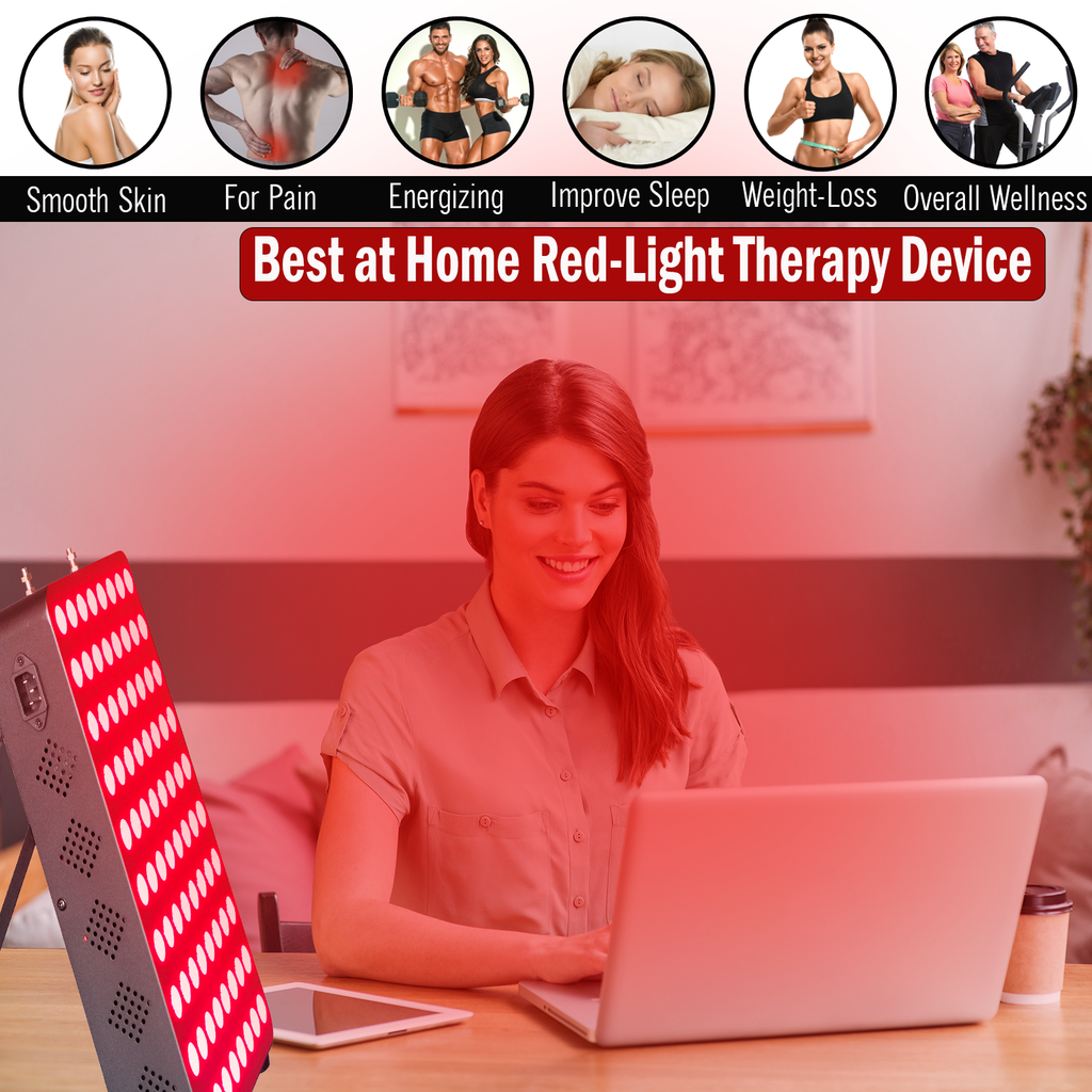 EXESAS 400W Red Light Therapy Panel — Full Body 660nm & 850nm