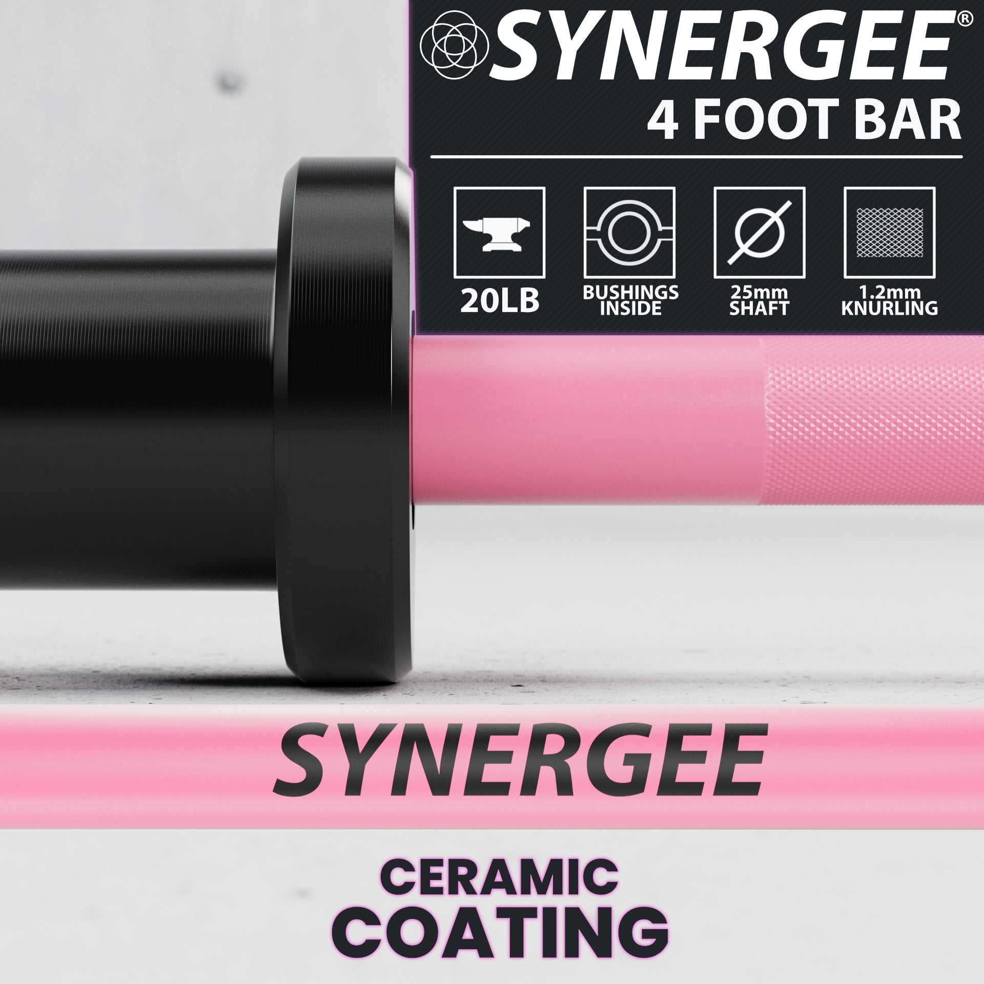 Synergee 20LB & 25LB Barbell