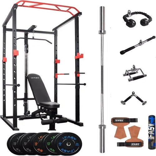 Home Gym Power Cage - Pear Daisy Home Gym Equipment