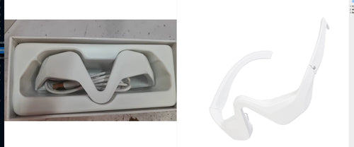 EMS Eye Massager Glasses — Red Light + Heat for Eye Fatigue Relief