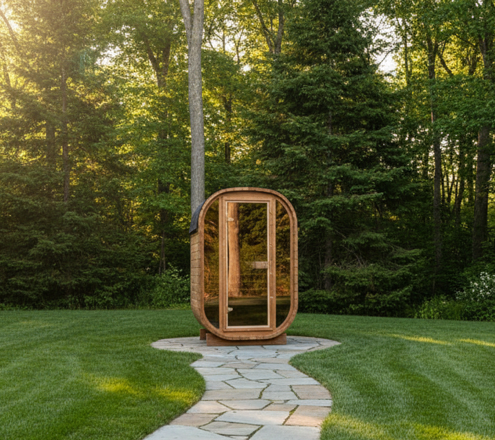 The Ember — 1-2 Person Outdoor Cedar Sauna