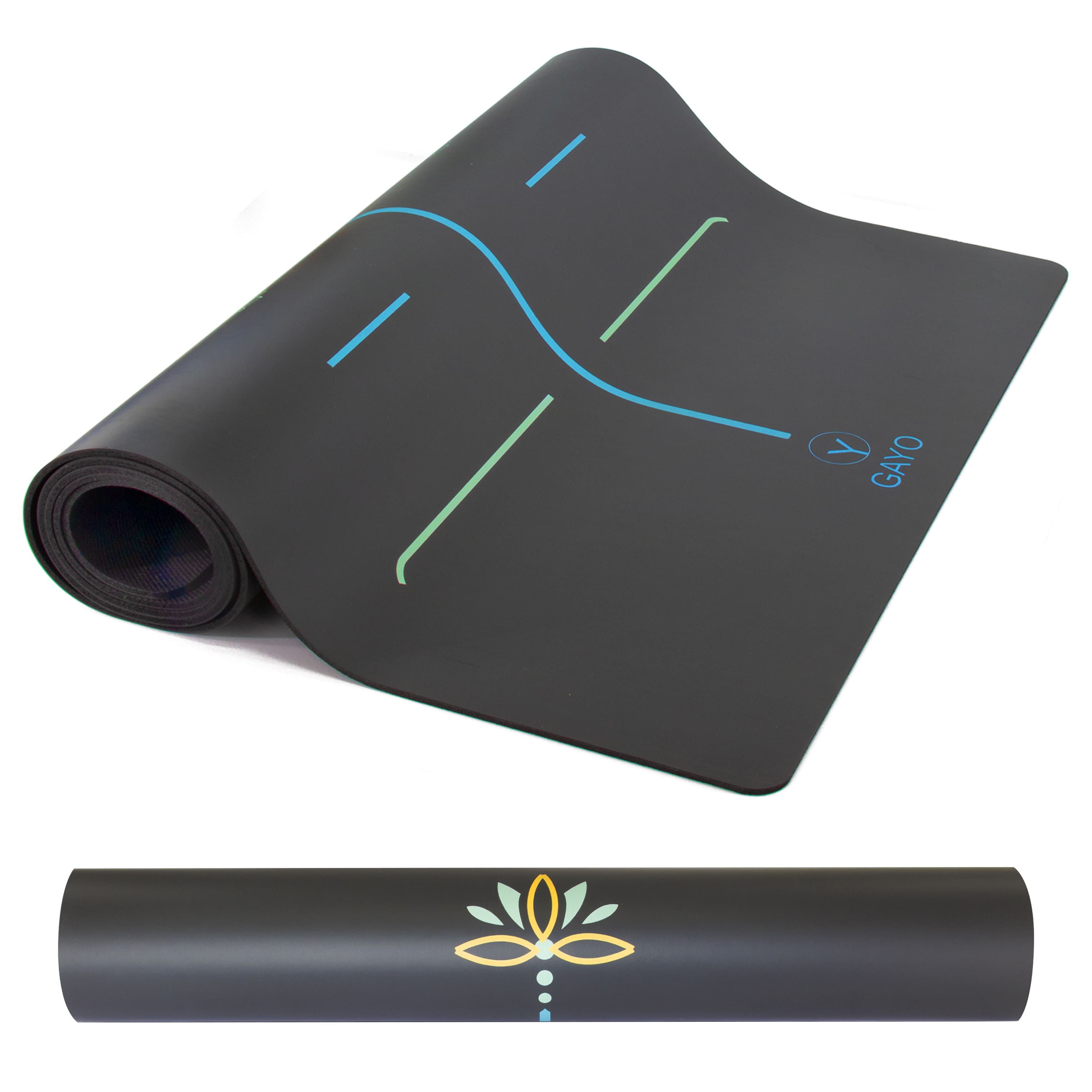 Eco Balance Yoga Mat- 5mm - Gayo Yoga Mat