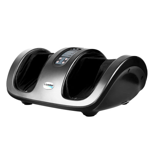 Livemor Shiatsu Foot Massager — Kneading, Rolling & Air Compression