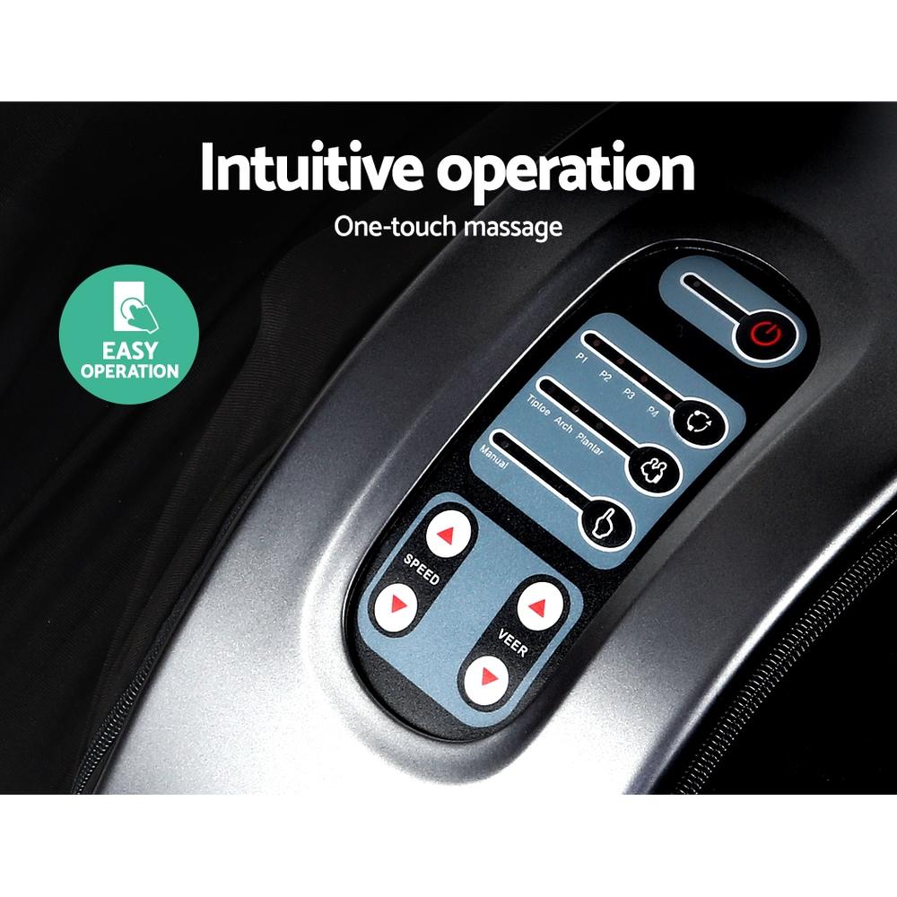 Livemor Shiatsu Foot Massager — Kneading, Rolling & Air Compression