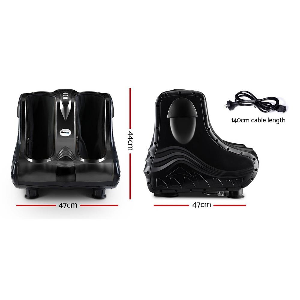 Livemor Foot Massager Massagers Shiatsu Electric Roller Ankle Calf Leg - Ozdingo Home & Garden