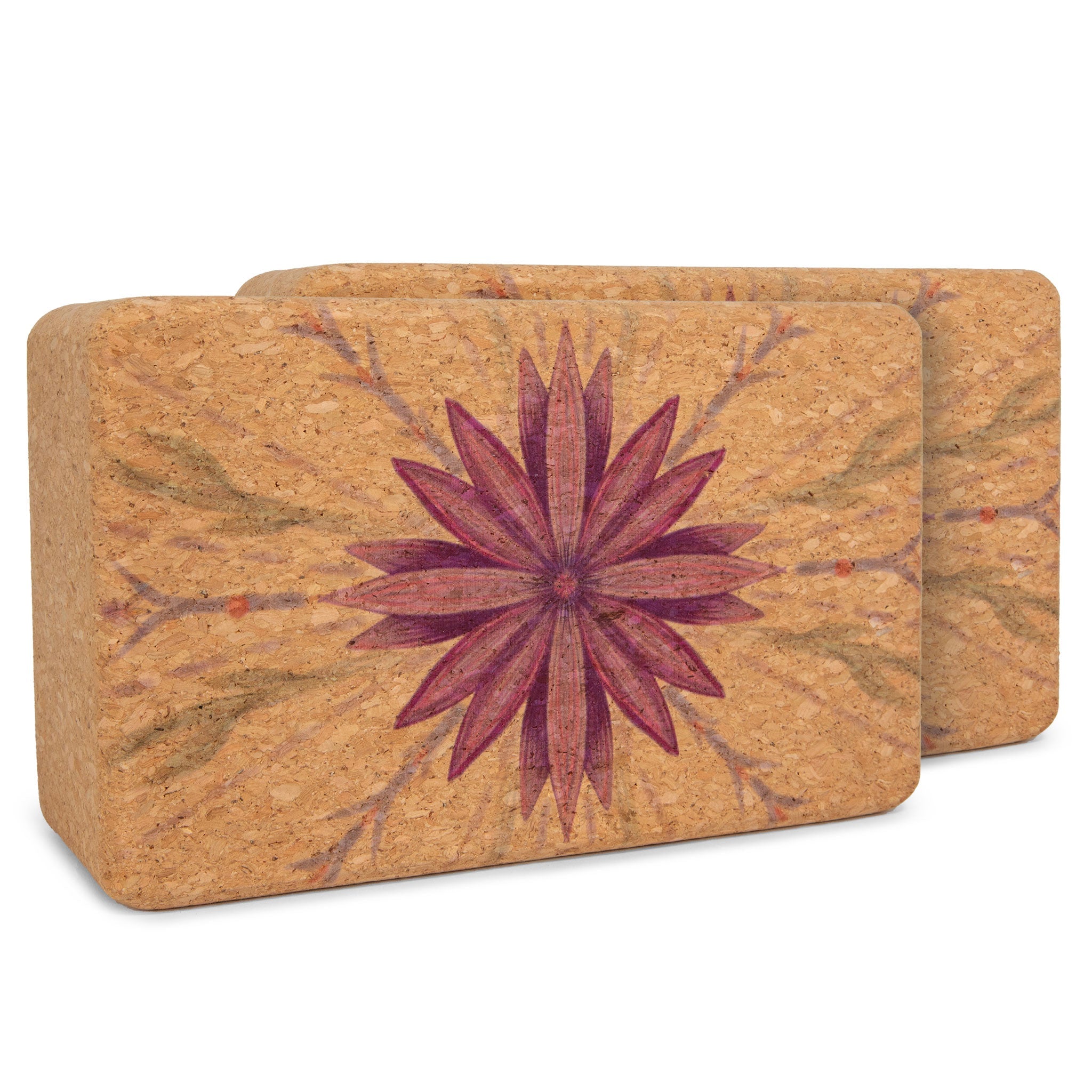 Artist Cork Yoga Block Set - Yoloha Yoga Yoga & Pilates Blocks