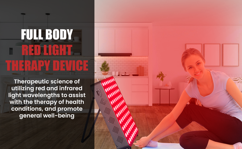 EXESAS 400W Red Light Therapy Panel — Full Body 660nm & 850nm