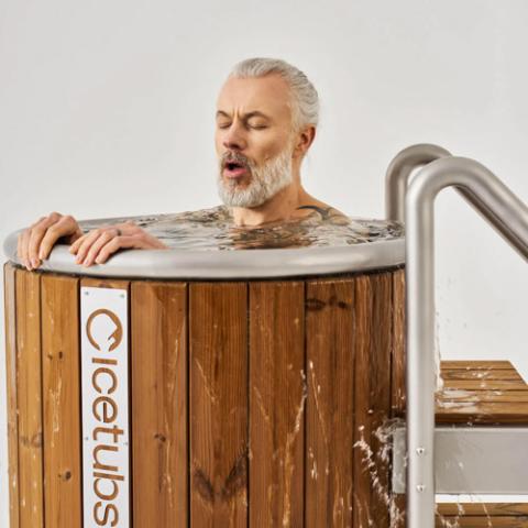 Icetubs IceBarrel cold plunge tub
