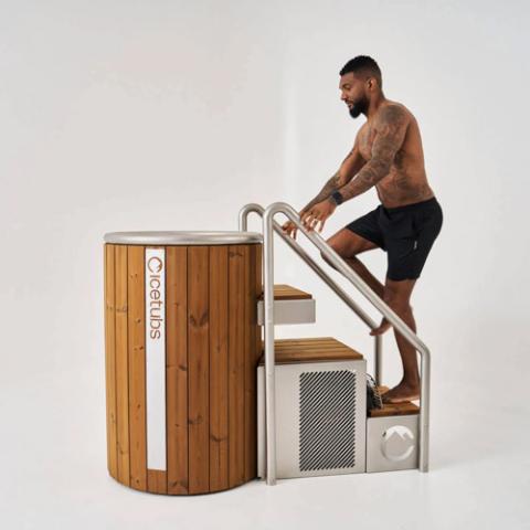 Icetubs IceBarrel cold plunge tub