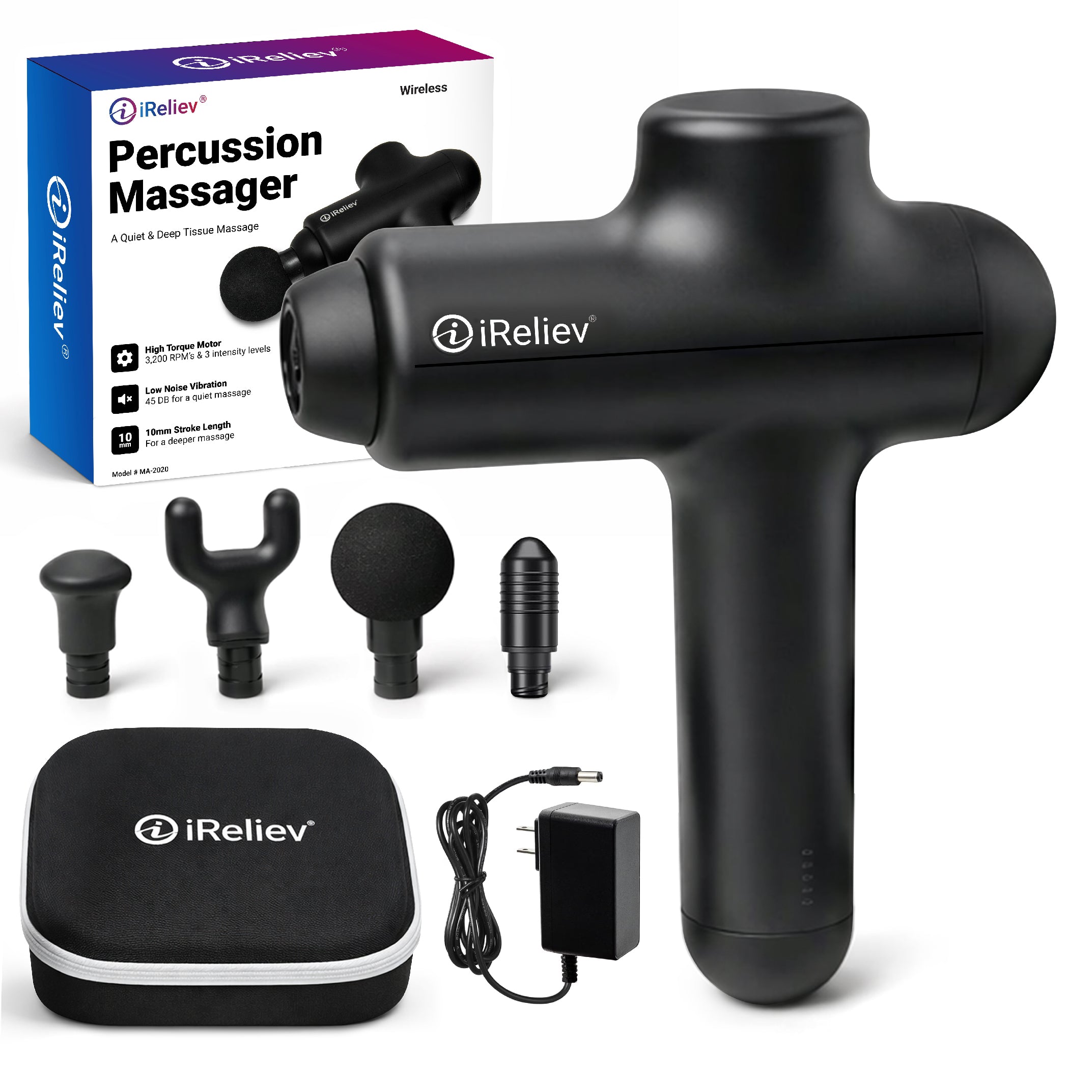 Percussion Massage Gun - iReliev Percussion Massage