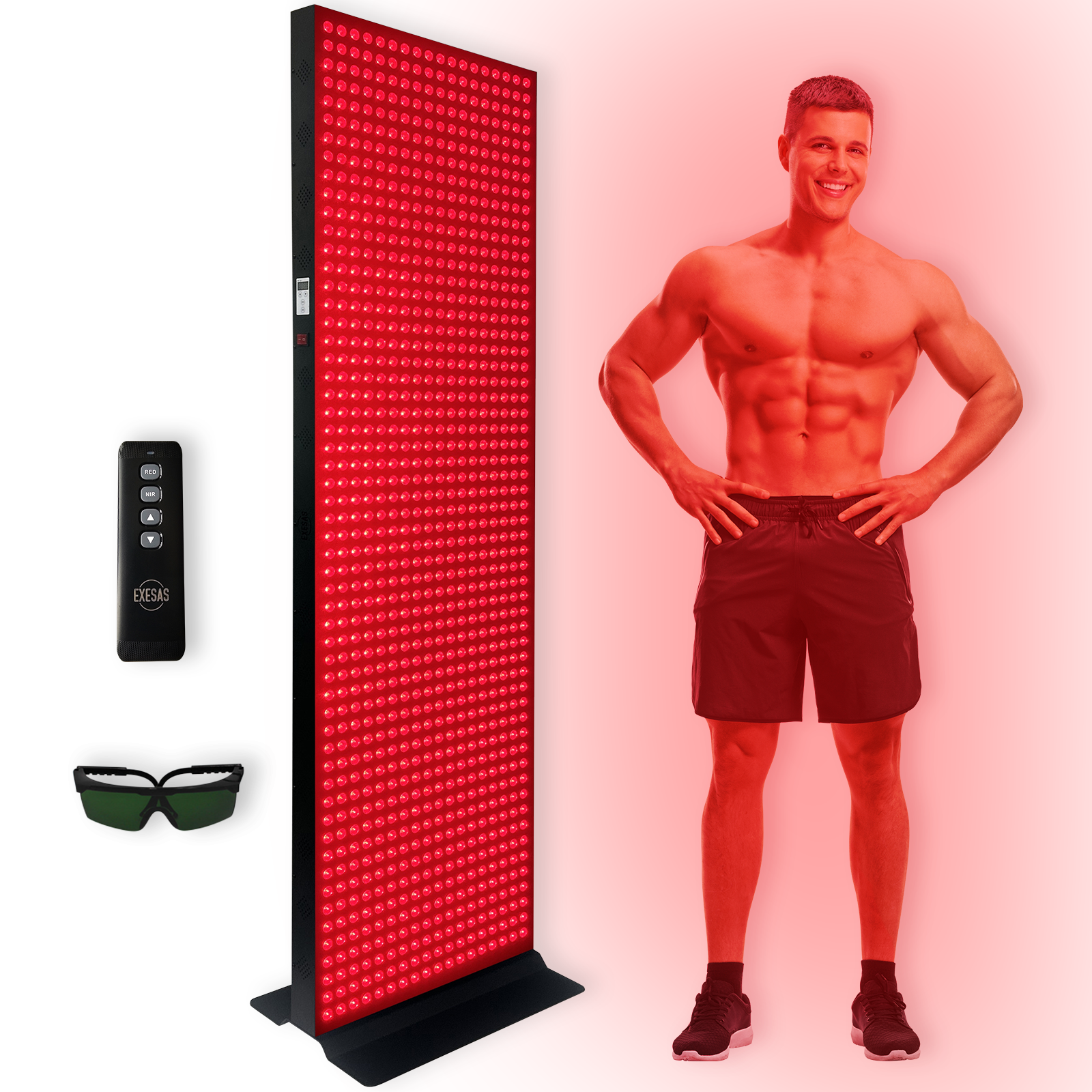 EXESAS 1008 LED, 5040W Dual-Chip Red Light Therapy Device - EXESAS THERAPY