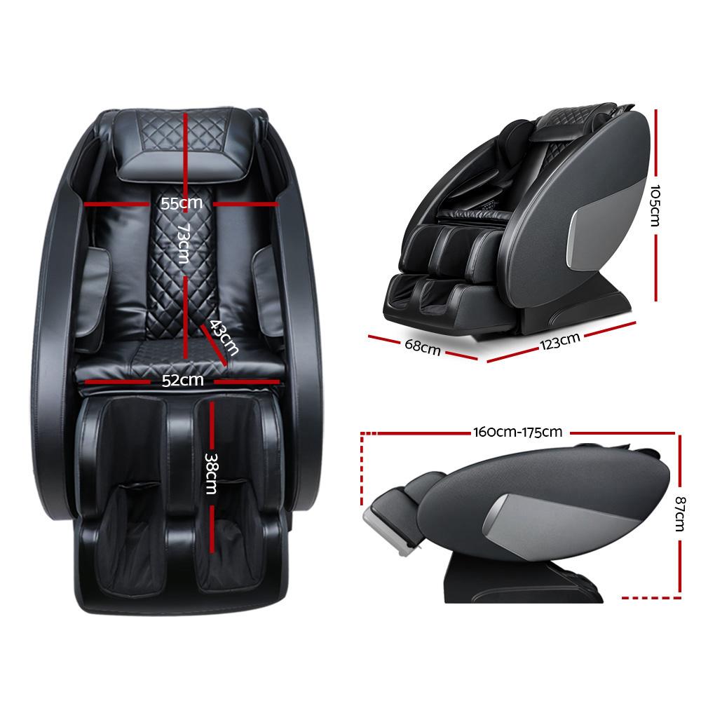 Livemor Full Body Massage Chair Recliner — Shiatsu, Heat & Air Compression