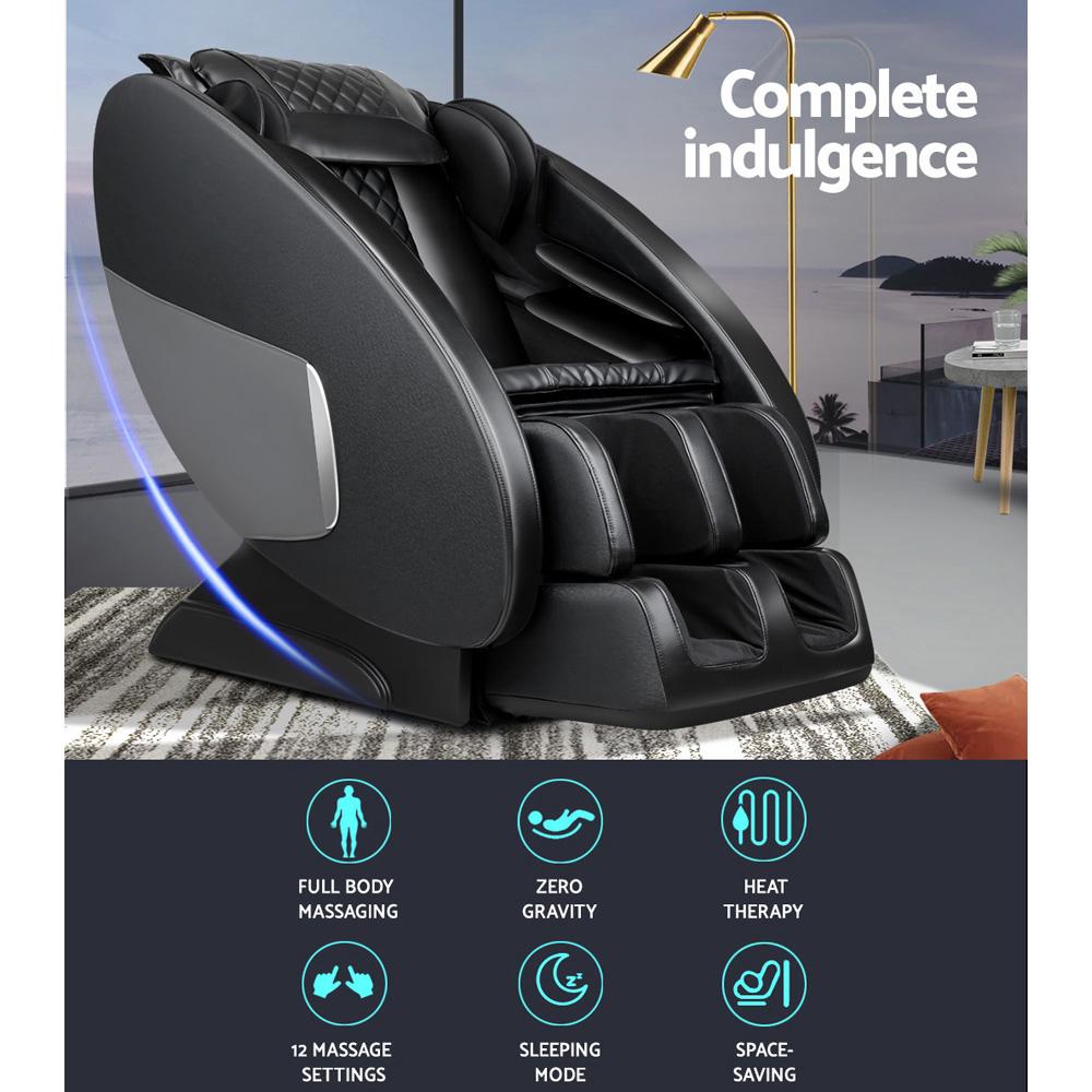 Livemor Full Body Massage Chair Recliner — Shiatsu, Heat & Air Compression