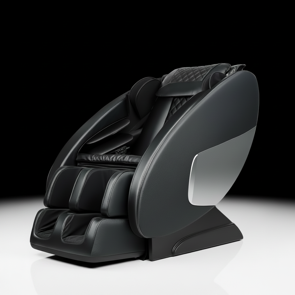 Livemor Massage Chair Electric Recliner Massager Black Ellmue - Livemor Massage Chair