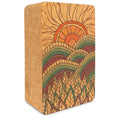 Mountain Magic Cork Yoga Block - Yoloha Yoga Yoga & Pilates Blocks