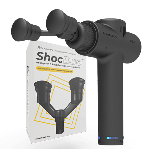 MVP+ ShocDuo Massage Tool Head - iReliev Percussion Massager Accessories