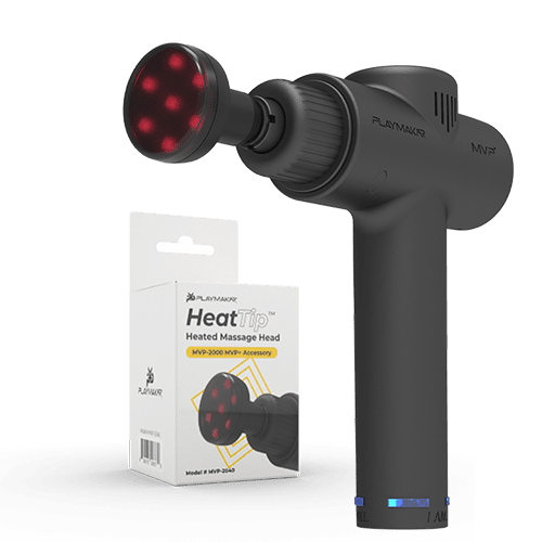 MVP+ HeatTip Heated Massage Head - iReliev Percussion Massager Accessories