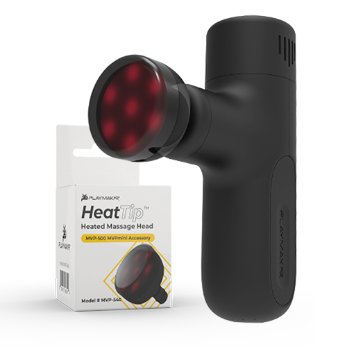 Elevate your recovery journey with the MVPmini HeatTip Massage Head, a sophisticated addition to your MVP Mini Percussion Massage Gun. This expertly crafted accessory infuses heated therapy into your routine, enhancing blood circulation and invigorating muscle tissues. Designed to seamlessly integrate with your massage gun, it transforms recovery into a vital foundation for peak performance. Embrace the essence of wellness and redefine how you recover, ensuring you are always ready to perform at your best.