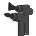 MVP+ Dynamic Duo Massage Head: Edge & Bullet - iReliev Percussion Massager Accessories