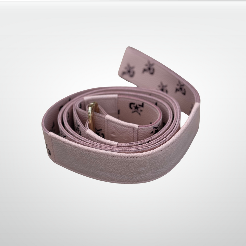 Elevate your stretching routine with the I AM Leather Monogram Yoga Strap, a luxurious addition to your fitness arsenal. Crafted for those who understand that recovery is the foundation of peak performance, this strap seamlessly blends style and functionality. Its refined leather design not only enhances your practice but also embodies the essence of sophistication. Experience the perfect balance of elegance and utility as you strive for excellence in every movement.