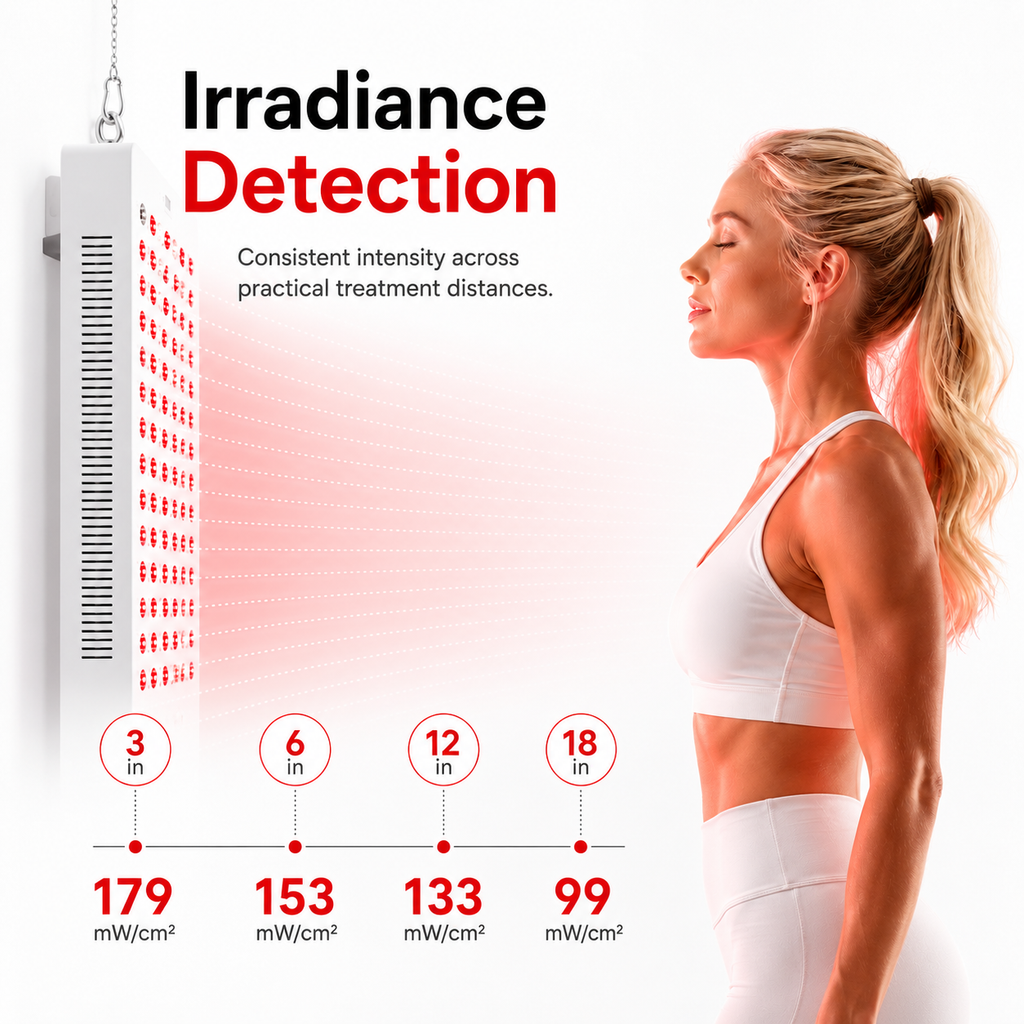 Full Body Red Light & Near Infrared Therapy Panel — 1500W, 660nm & 850nm