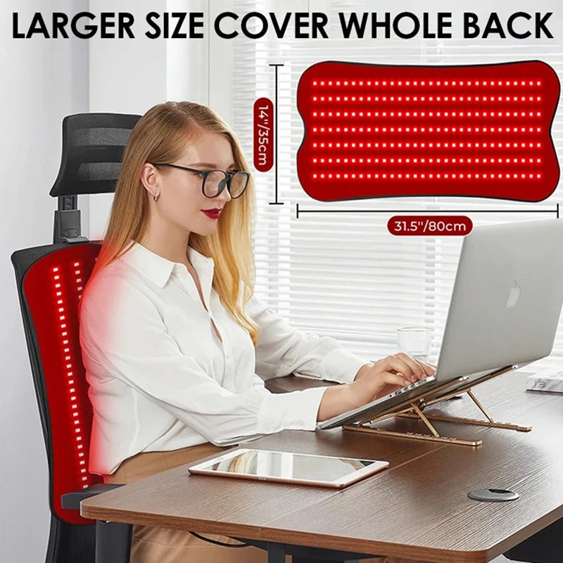 210 LED Red & Infrared Light Therapy Pad — Full Body Face & Body Treatment