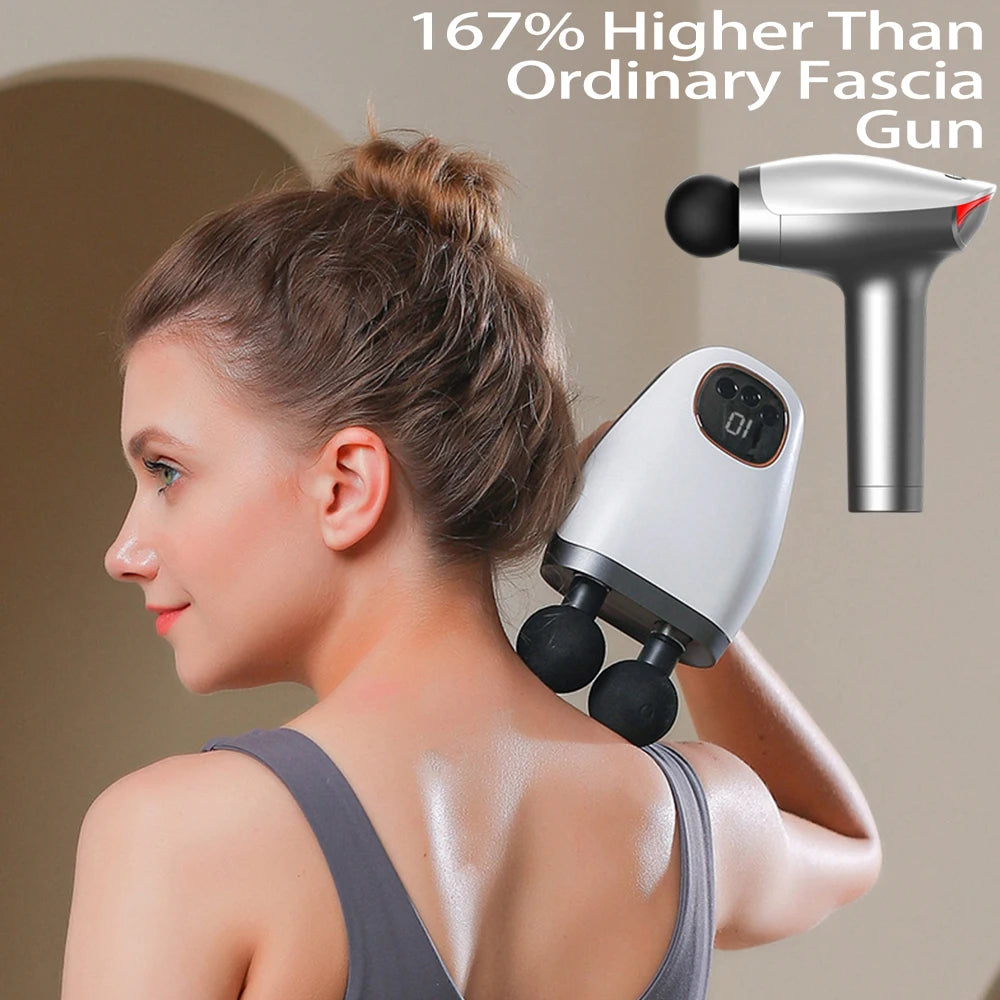 Muscle Massage Gun Protable Body Massager Deep Handheld Percussion - The Vital Recovery Company Massage Gun