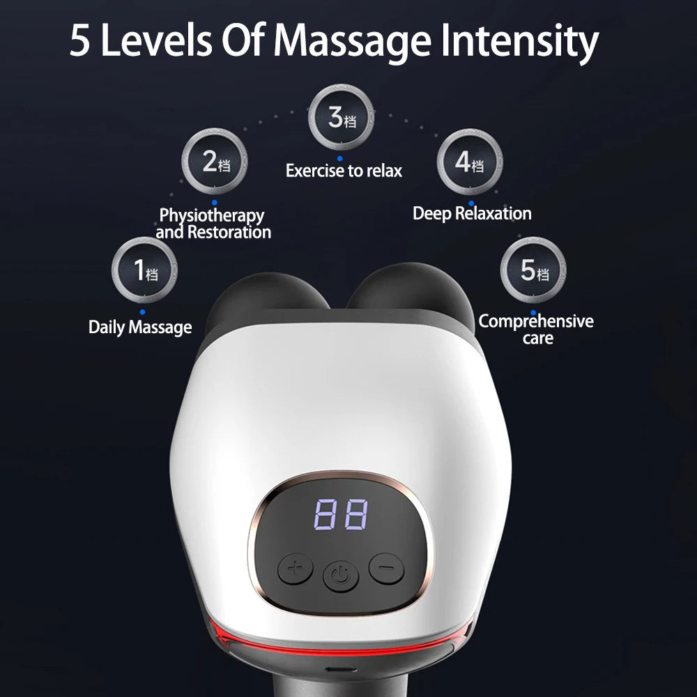 Portable Percussion Massage Gun — Deep Muscle Recovery, Handheld