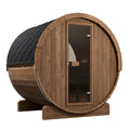 SaunaLife Model E7W barrel sauna