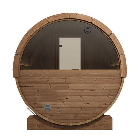 SaunaLife Model E7W barrel sauna