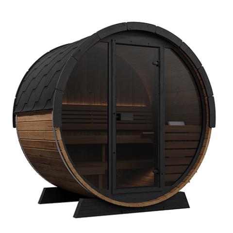 SaunaLife Model EE6G barrel sauna