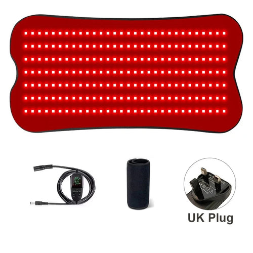 210 LED Red & Infrared Light Therapy Pad — Full Body Face & Body Treatment