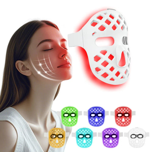 5D Red Light Near Infrared Therapy LED Face Mask for Anti-Aging Skin - The Vital Recovery Company Other