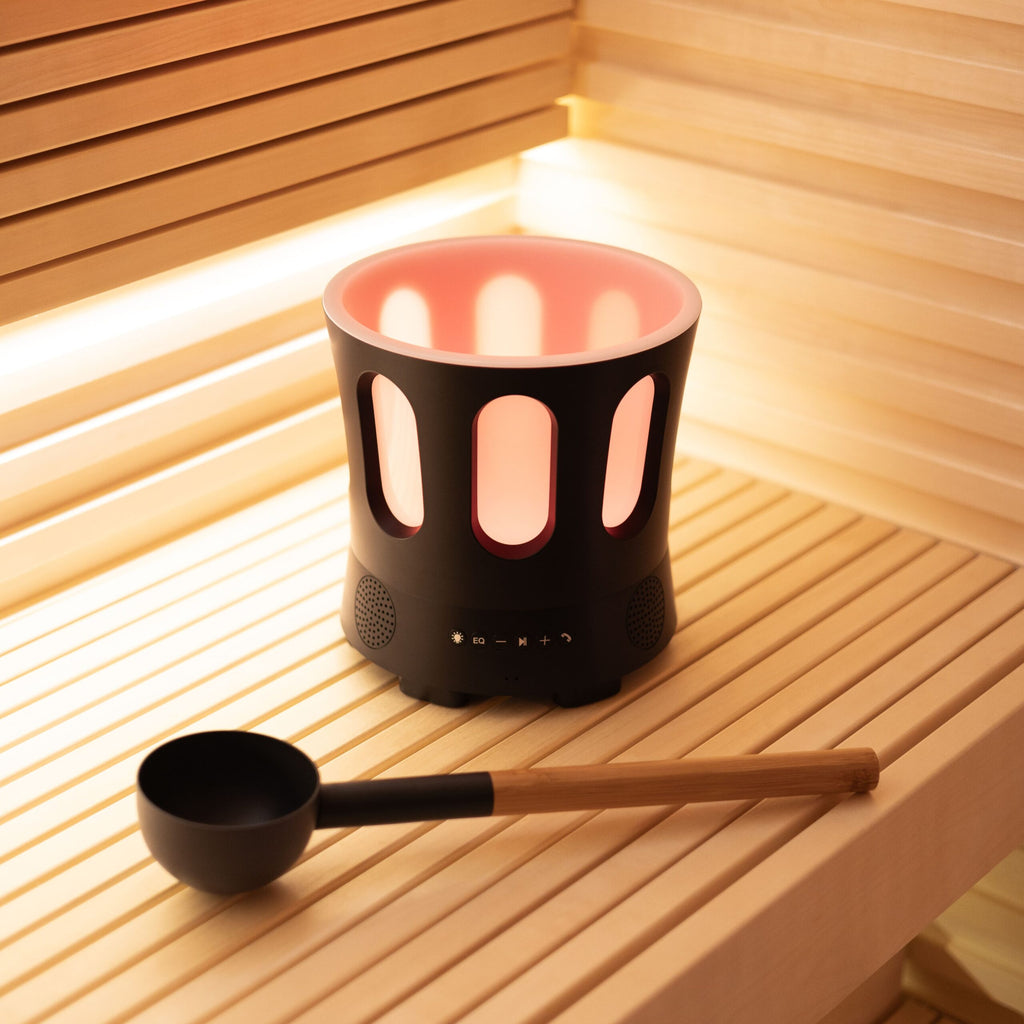 SaunaLife SaunaZone bucket with red light