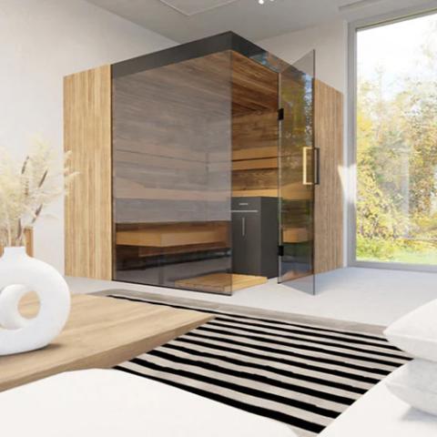 ThermaSol Aalto indoor sauna cabin