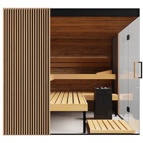 ThermaSol Aalto indoor sauna cabin