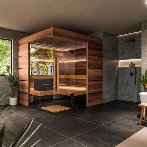 ThermaSol Astra indoor sauna cabin