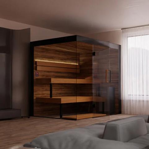 ThermaSol Lumaria indoor sauna cabin