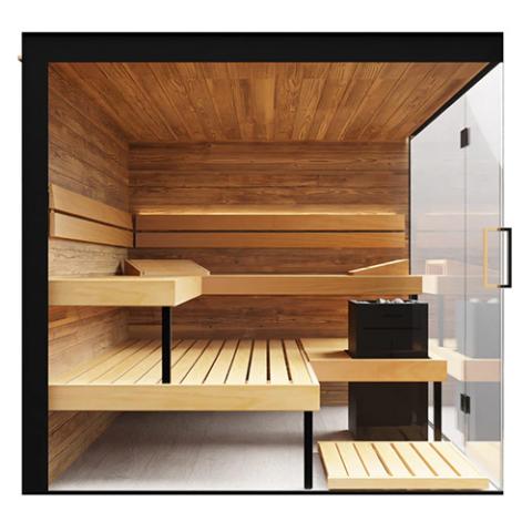 ThermaSol Lumaria indoor sauna cabin
