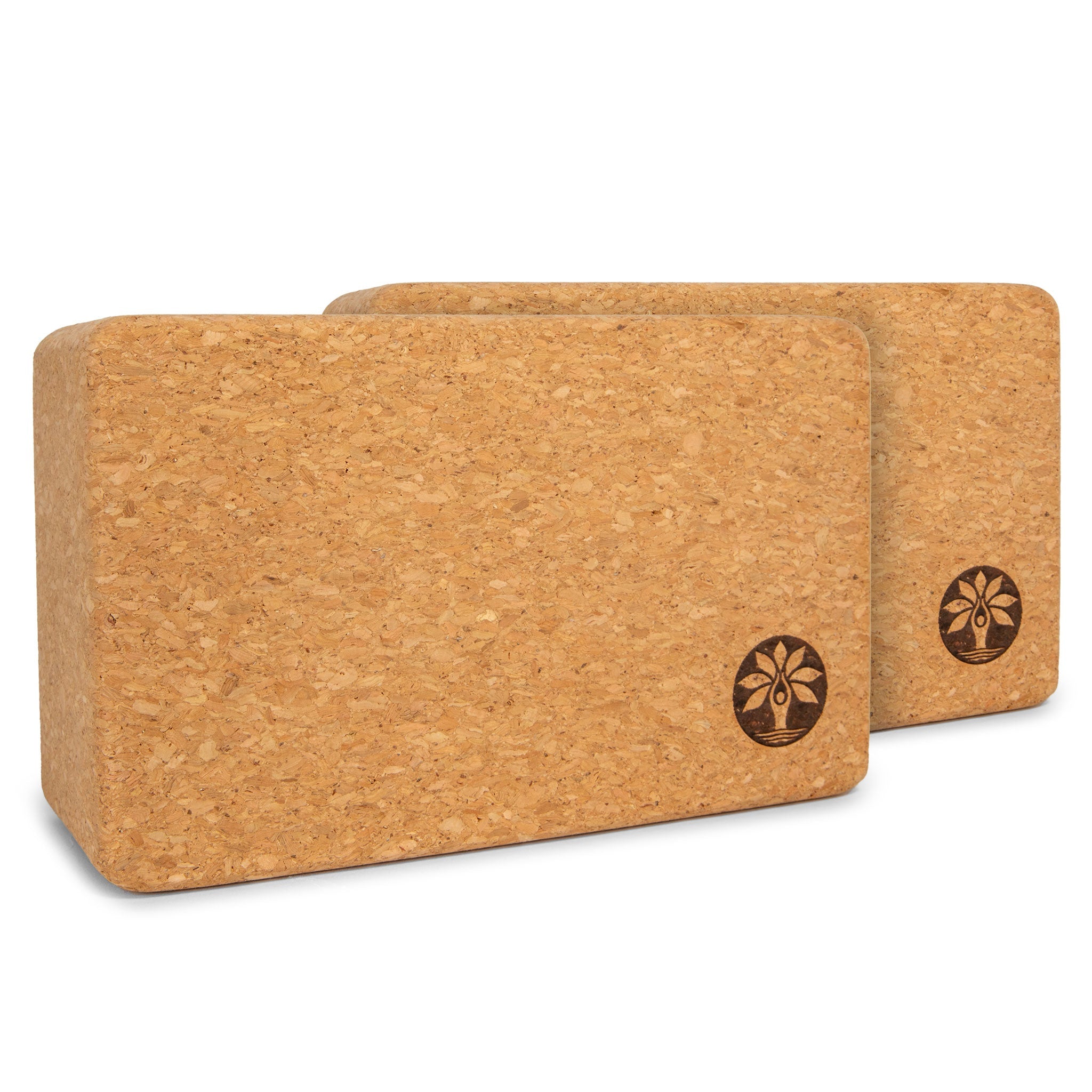 Cork Yoga Block Set - Yoloha Yoga Yoga & Pilates Blocks