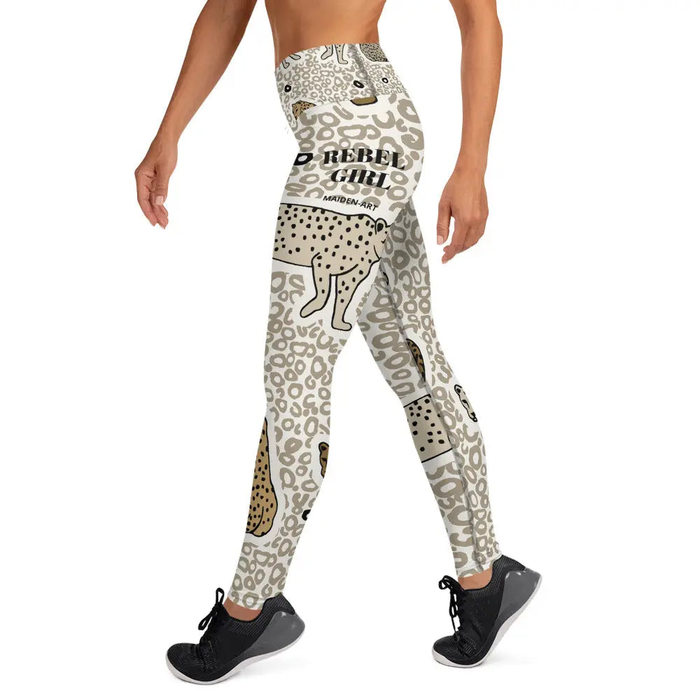 Yoga Leggings - Pink Lucky Activewear
