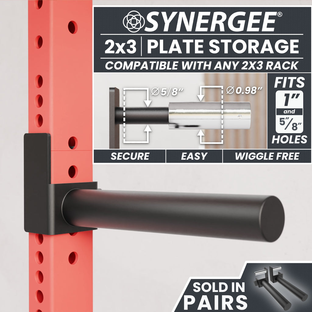 Synergee Weight Plate Storage Attachment