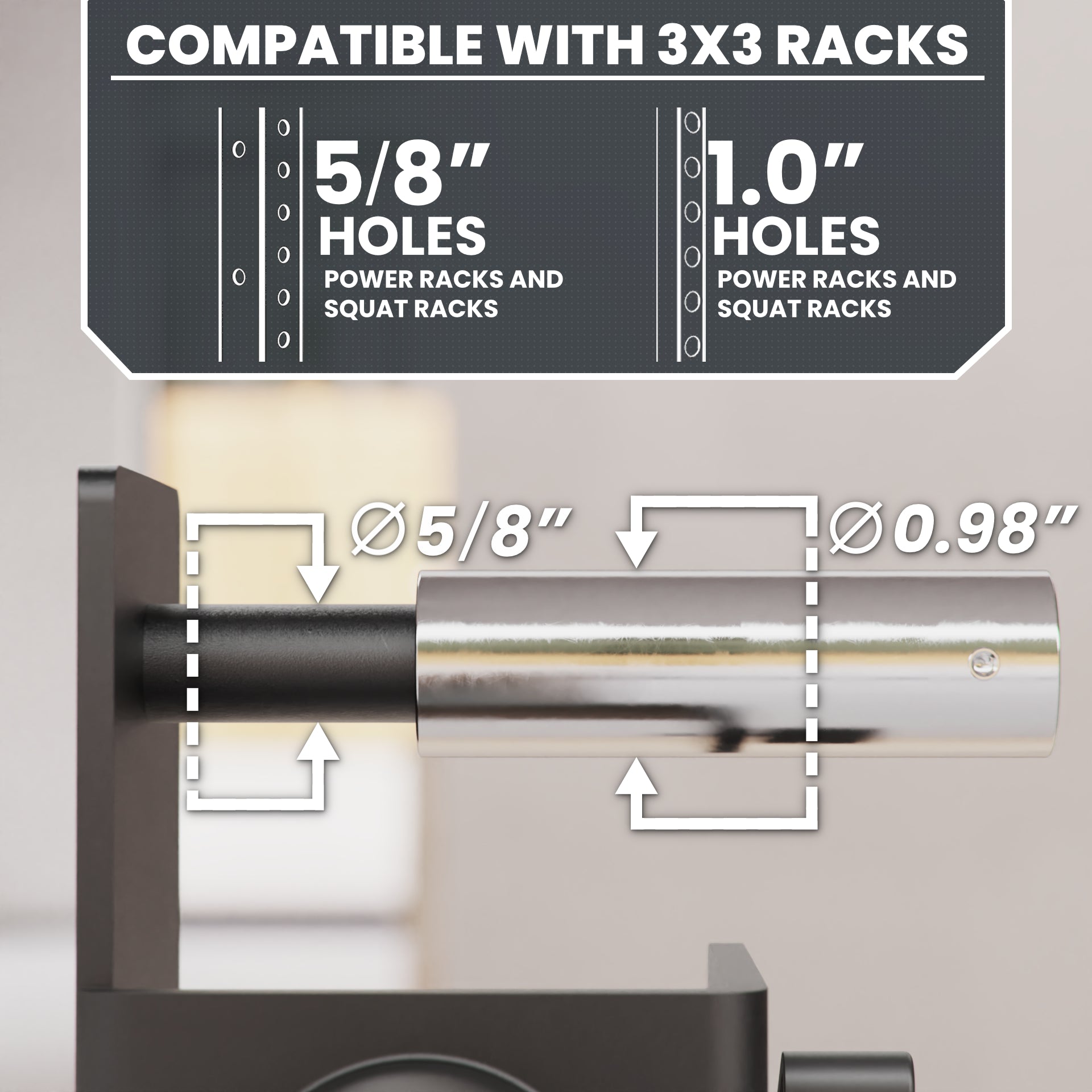 Synergee Weight Plate Storage Attachment