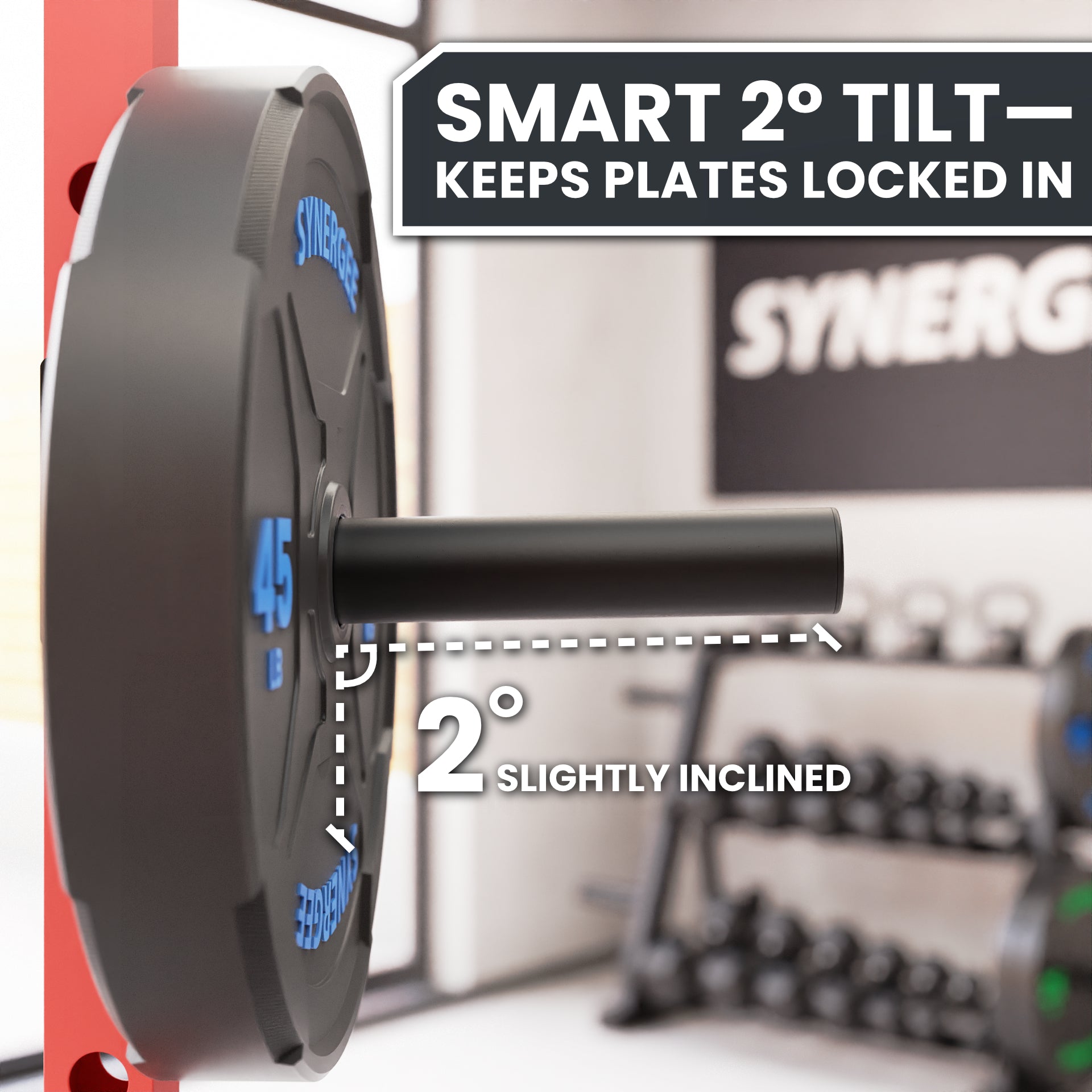 Synergee Weight Plate Storage Attachment